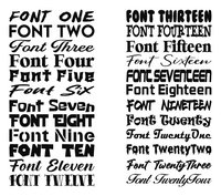 1-24 fonts for your custom jeep hood decals from sticker joint