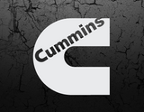 Cummins decal from sticker joint