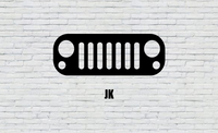 JK Jeep Grille Decal from Sticker Joint