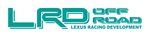 LRD Offroad Lexus Racing Development Decal (Single Color)