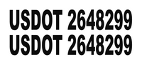 USDOT numbers from sticker joint