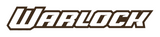 Stylized text logo reading "Warlock" in bold, angular brown letters on a white background.