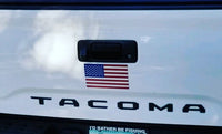 Merica' Flag on toyota tacoma offroad 4x4