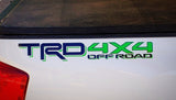 Tacoma TRD 4x4 Offroad Bedside Decals from Sticker Joint