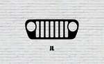 JL Jeep Grille Decal from Sticker Joint