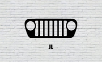 JL Jeep Grille Decal from Sticker Joint