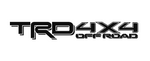Tacoma TRD 4x4 Offroad Bedside Decals from Sticker Joint