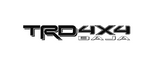 TRD 4X4 Baja decal from sticker joint