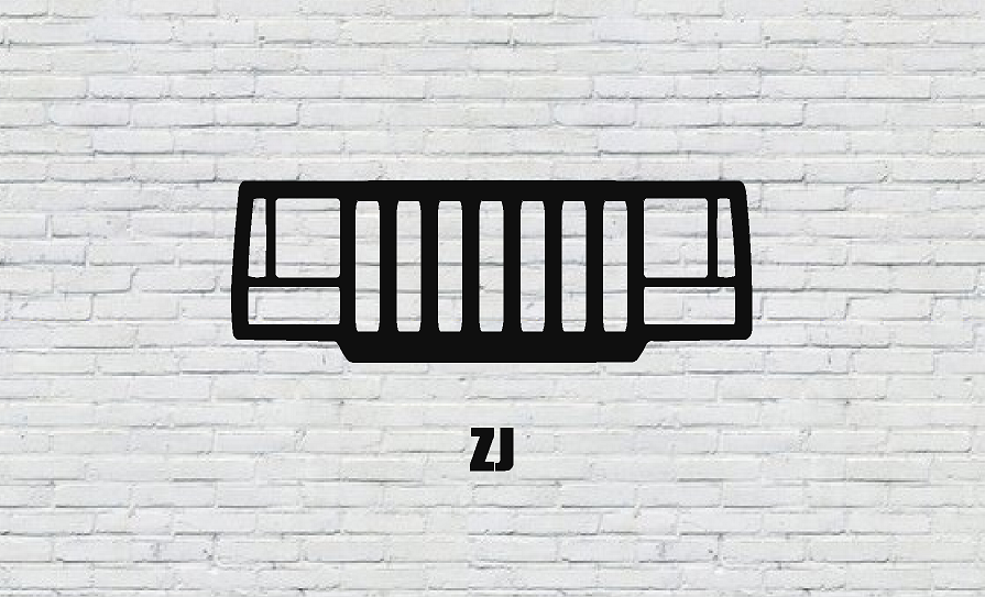 Zj Sticker Jeep Zj Logo